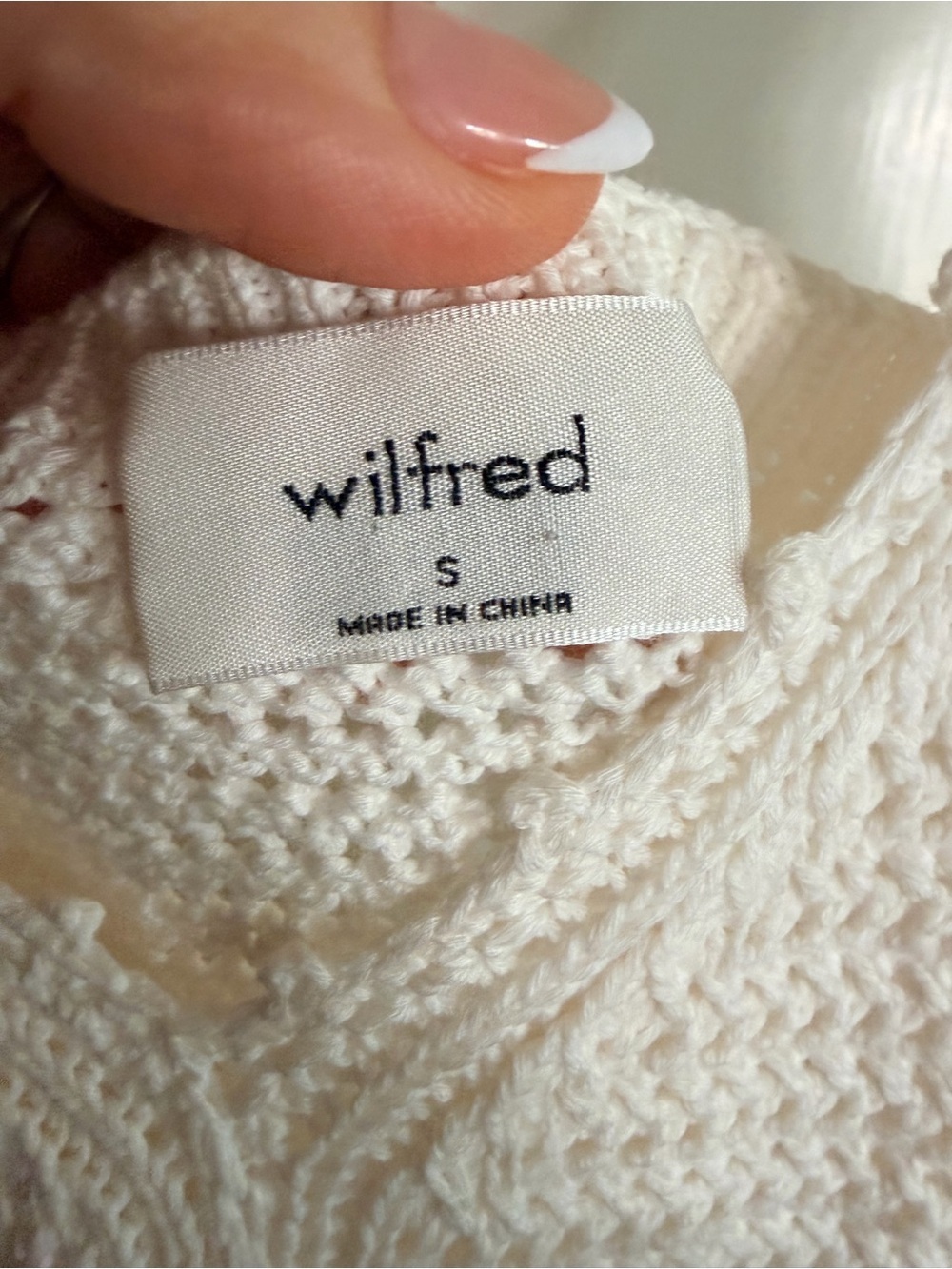 Wilfred Aritzia Evie Dress in Light Birch Small - Picture 15 of 16